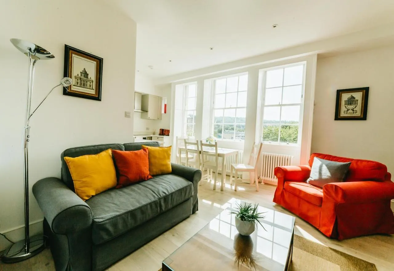 Apartment Ferienwohnung Luxury 1 Bed Flat, Spectacular Views Of Bath
